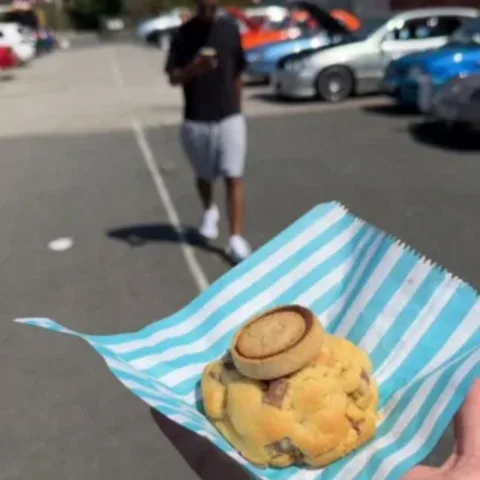 Instagram reel: take it or double it cookie challenge